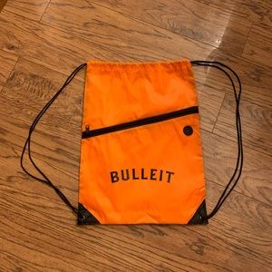 NWOT Bulleit Bourbon Draw String Bag